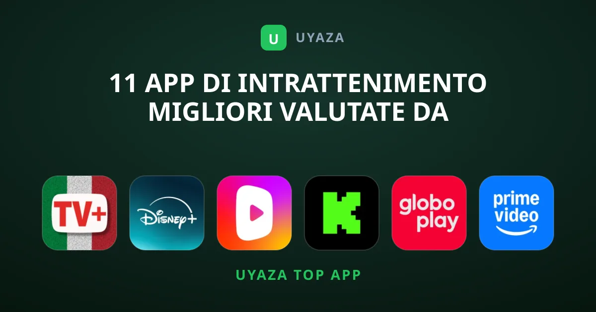 11 App di Intrattenimento Migliori Valutate da Scaricare