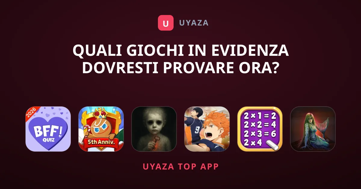 Quali Giochi in Evidenza Dovresti Provare Ora?